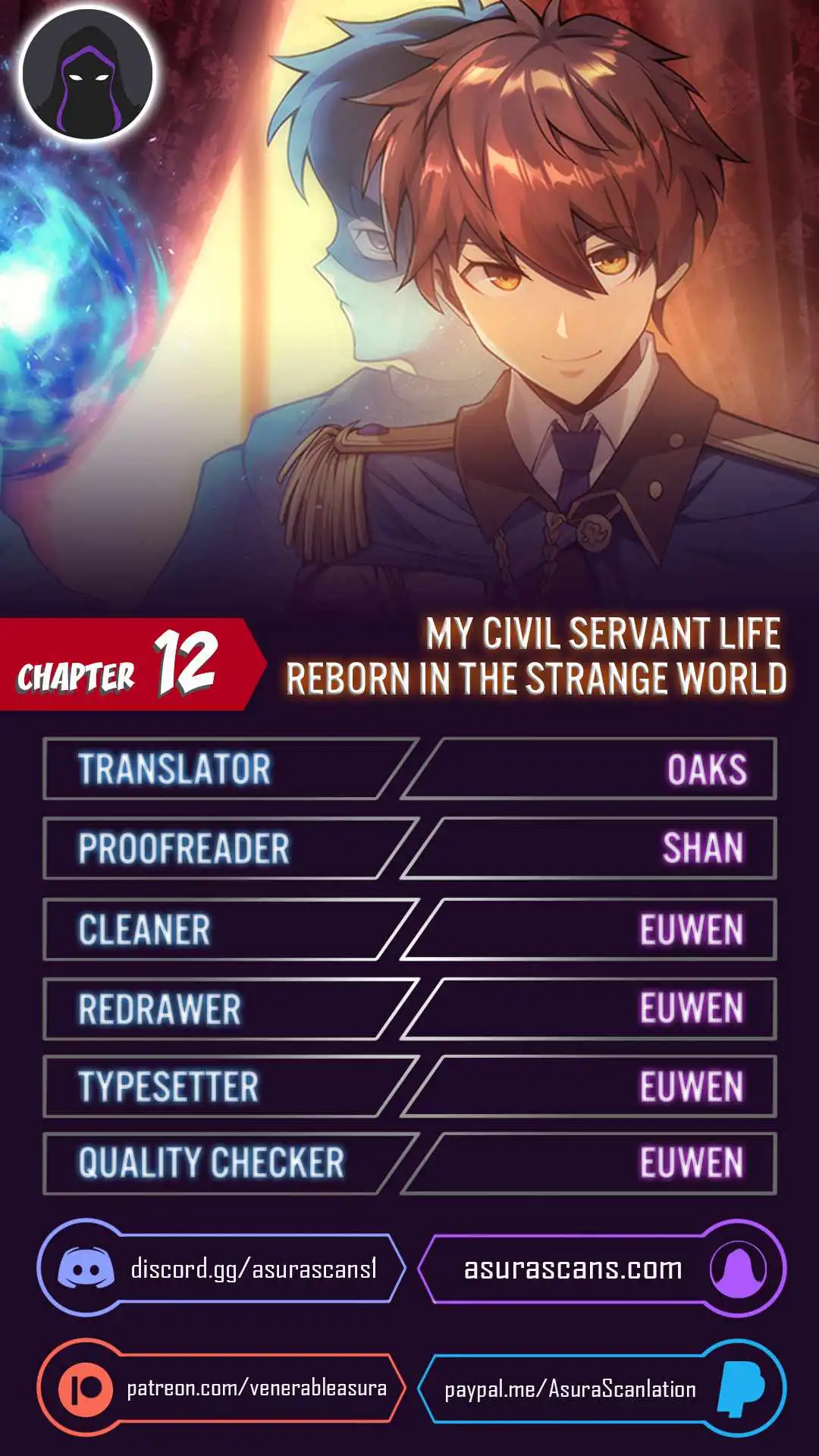 My Civil Servant Life Reborn in the Strange World Chapter 12 1